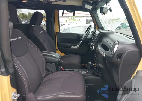 2014 Jeep Wrangler Rubicon из США, поврежденный, VIN 1C4BJWCG4EL145081